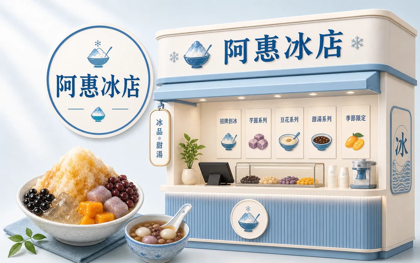 阿惠冰店冰品甜湯品牌縮圖