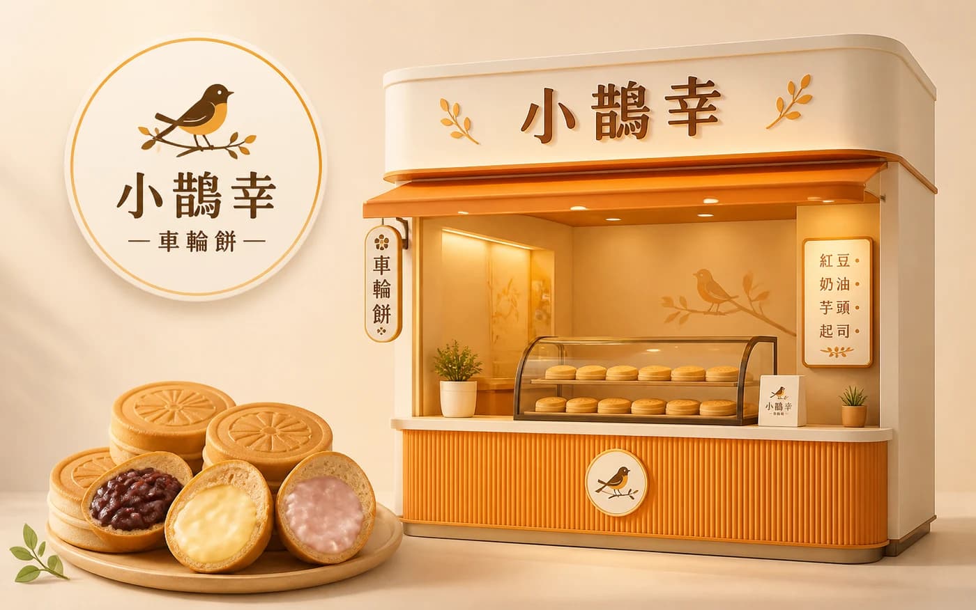 小鵲幸車輪餅品牌縮圖